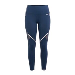 Avia Women's Active Performance 25" Intertwined Mesh Inserts Crop Leggings, Blue